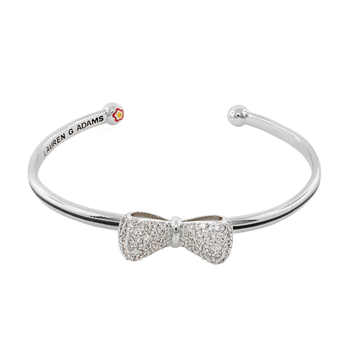 Open Arms Bow Bangle