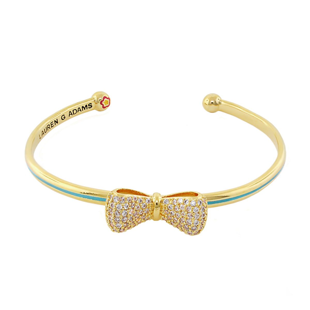 Open Arms Bow Bangle