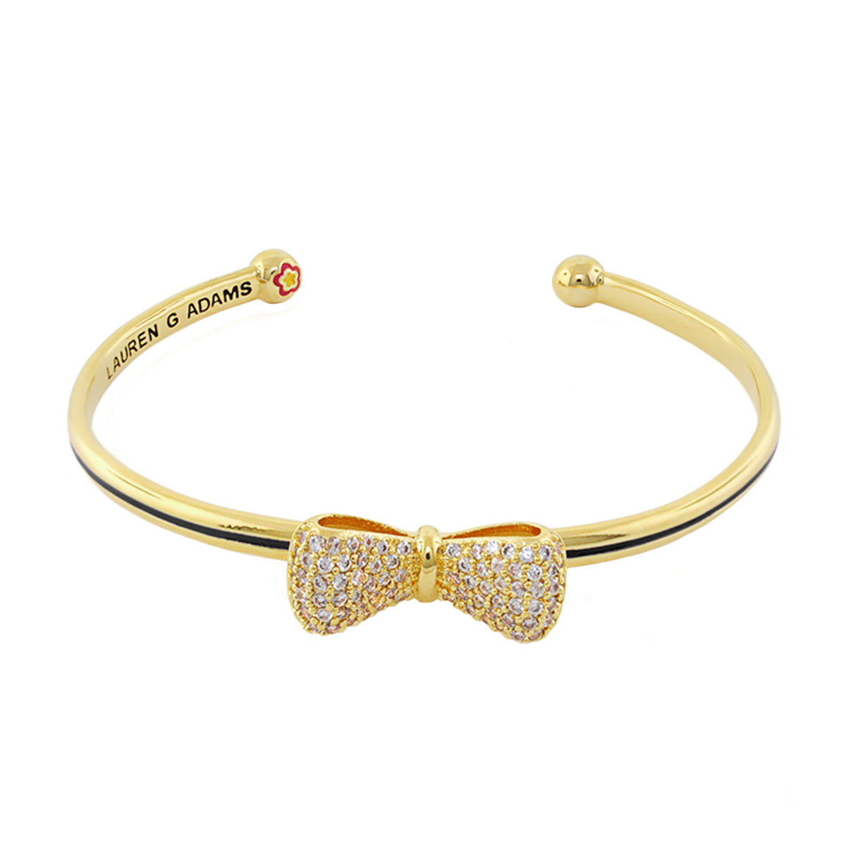 Open Arms Bow Bangle