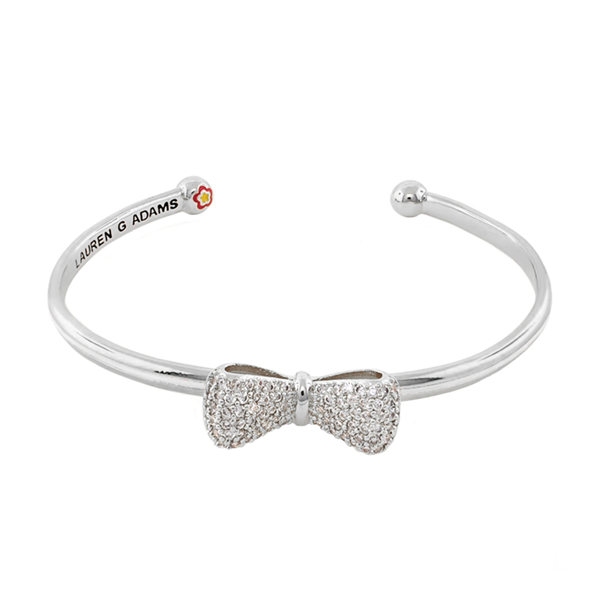 Open Arms Bow Bangle