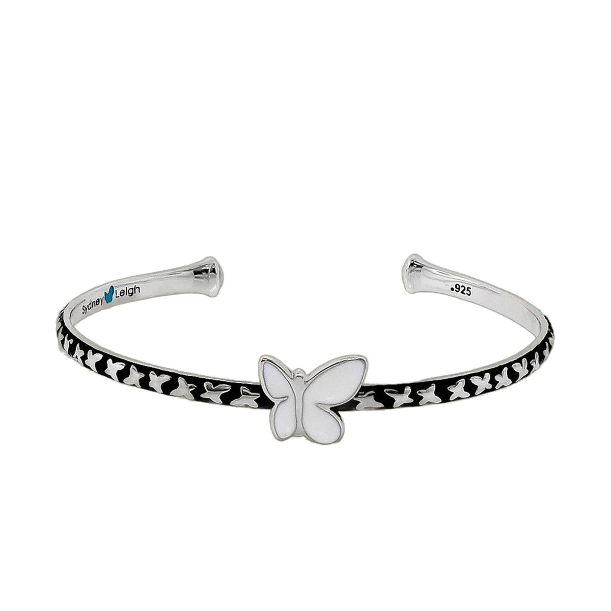 Sydney Leigh Butterfly Bangle — Butterfly Print Cuff