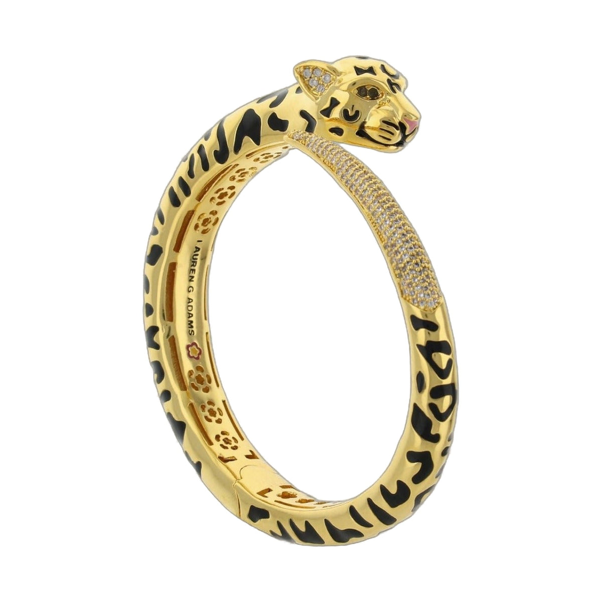 Sweet Leopard Bangle — Leopard Head Bypass