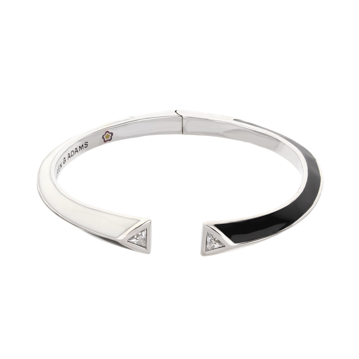 Petit Gateau Bangle — Colorblock Pavé Tip