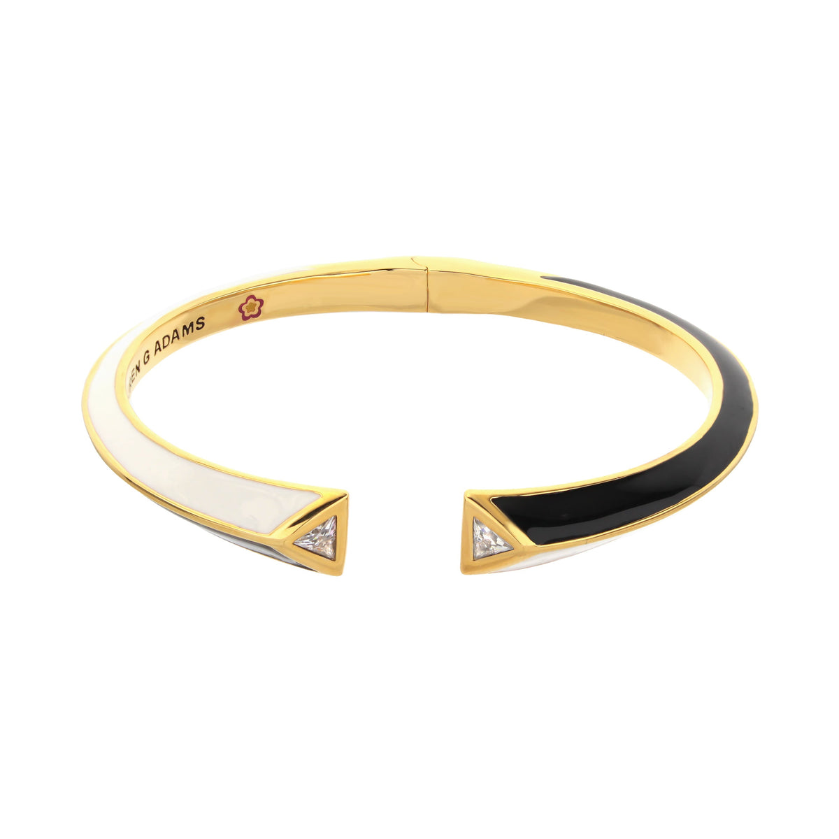 Petit Gateau Bangle — Colorblock Pavé Tip