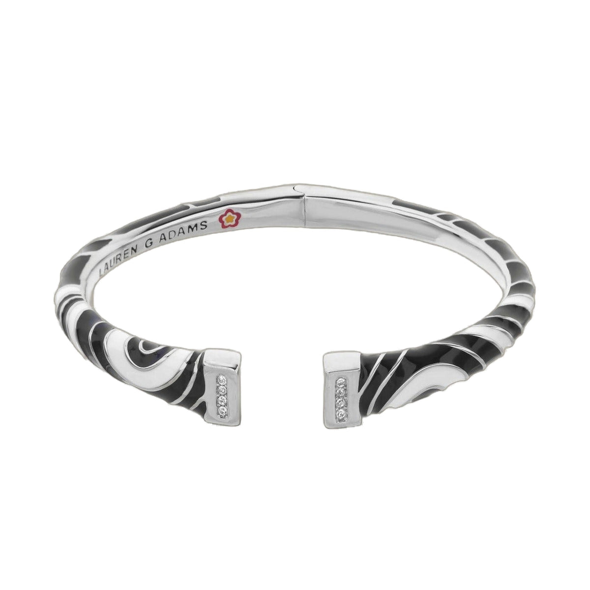 Petit Gateau Bangle — Zebra Stripe