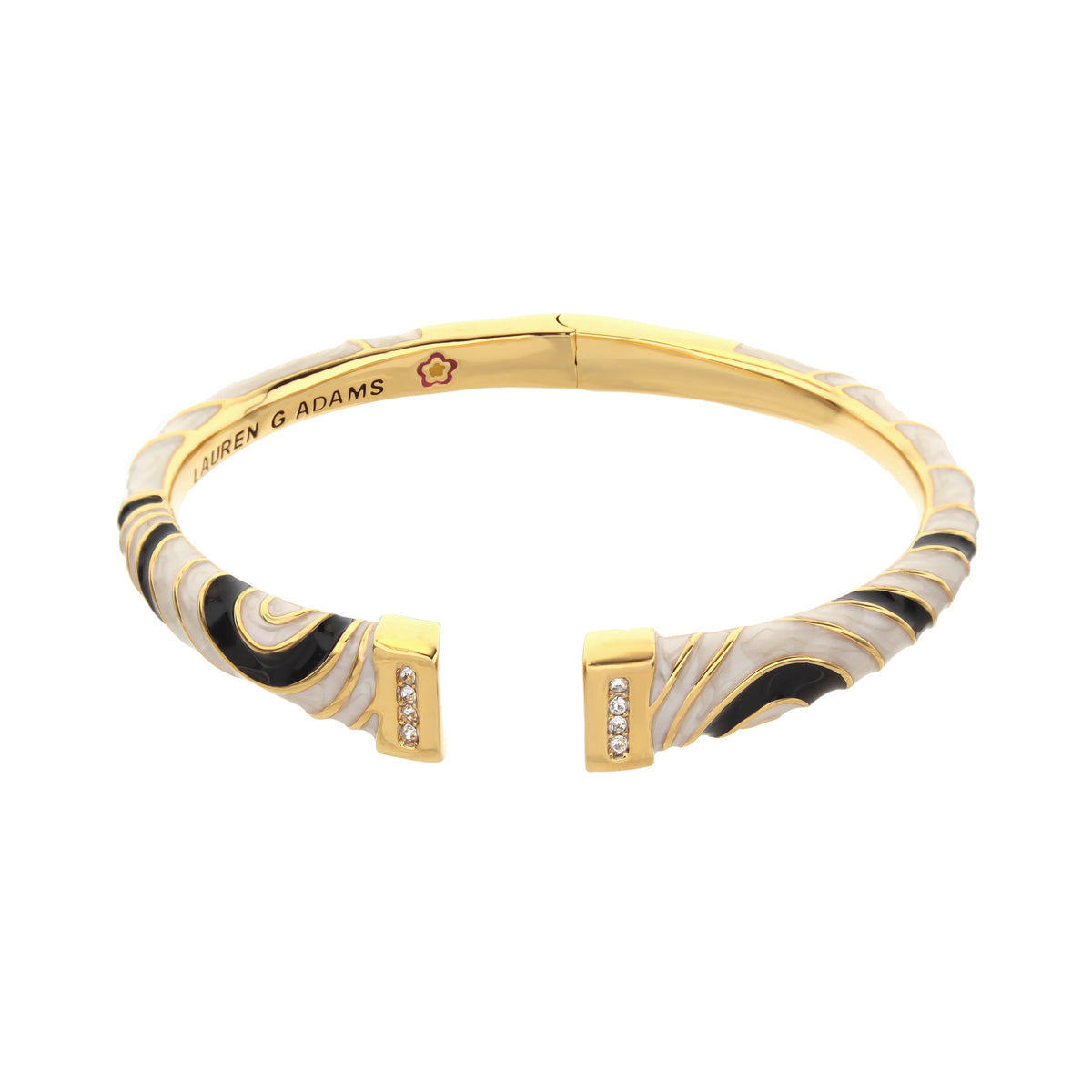 Petit Gateau Bangle — Zebra Stripe