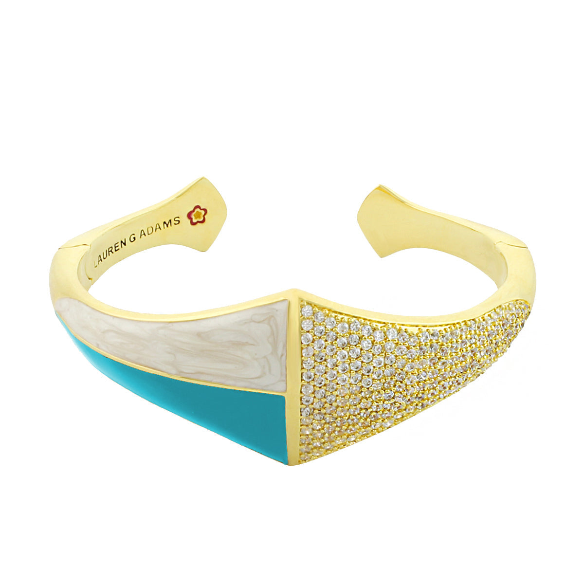 Material Girl Pave Bangle