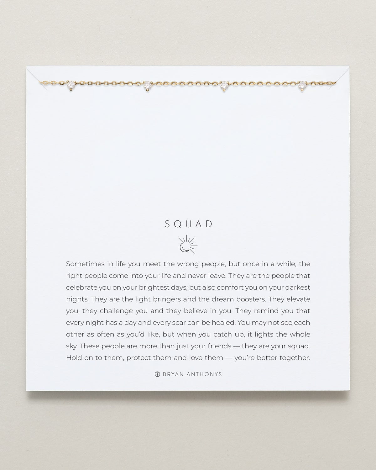 Squad Crystal Bracelet