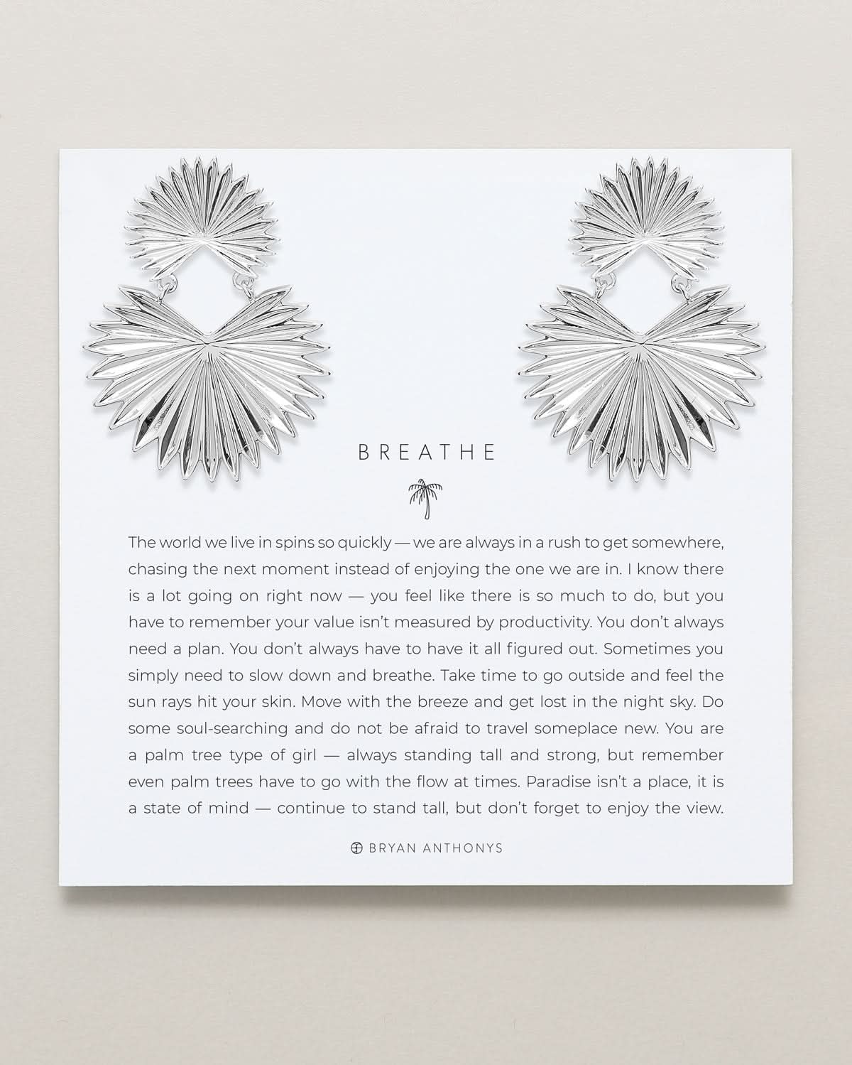 Breathe Statement Earrings