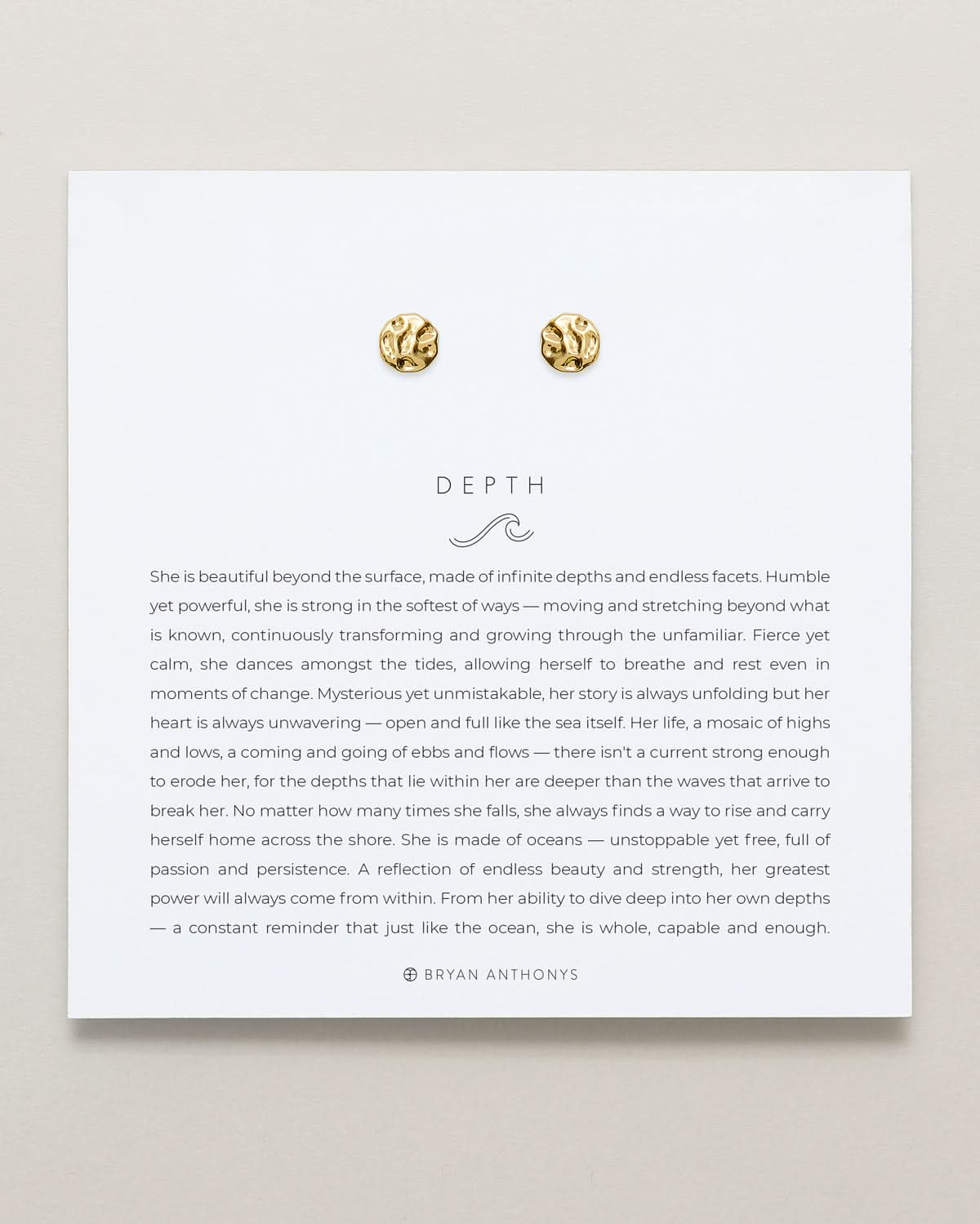 Depth Stud Earrings