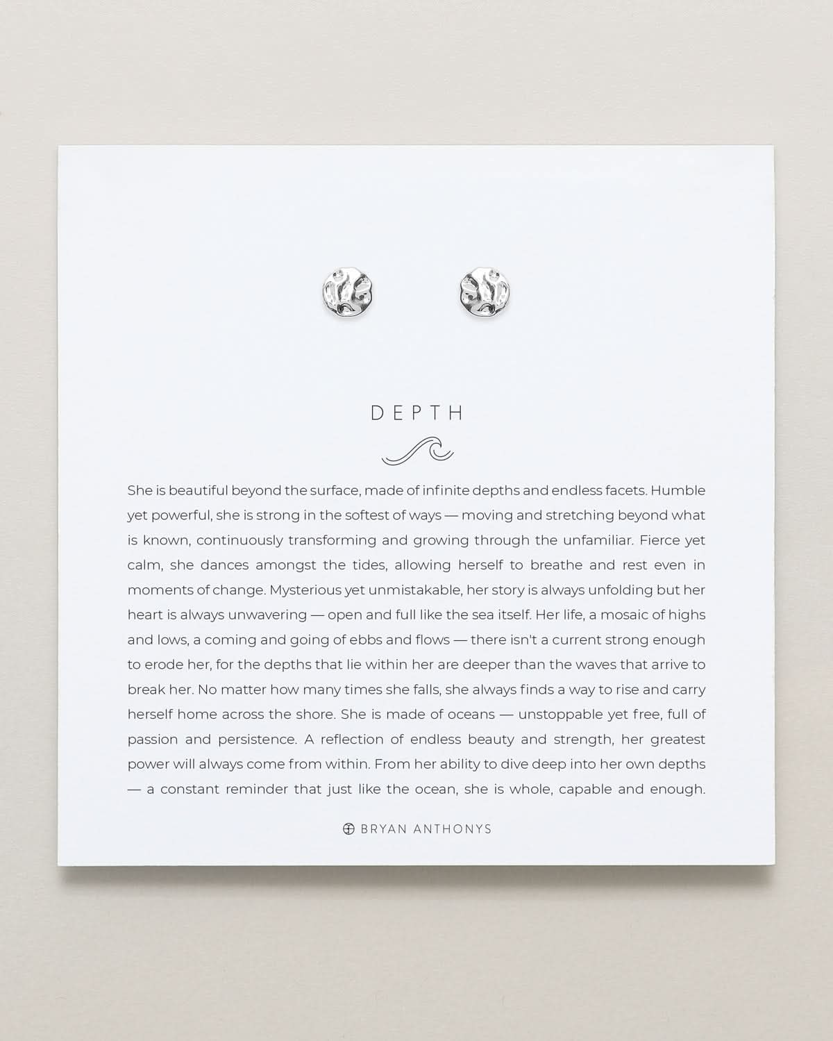 Depth Stud Earrings