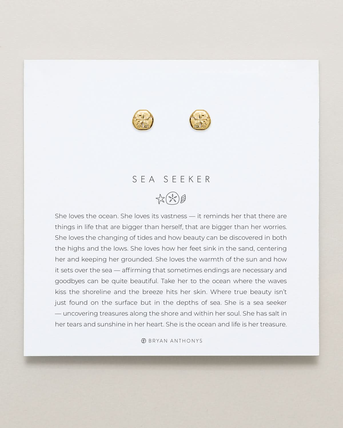 Sea Seeker Stud Earrings