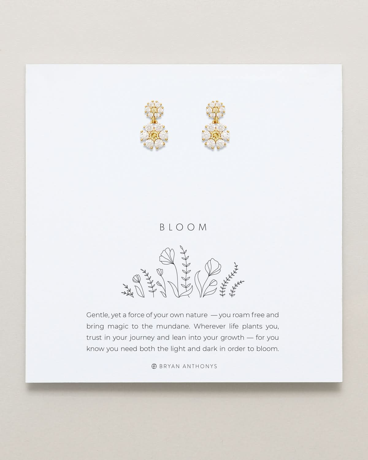 Bloom Drop Earrings