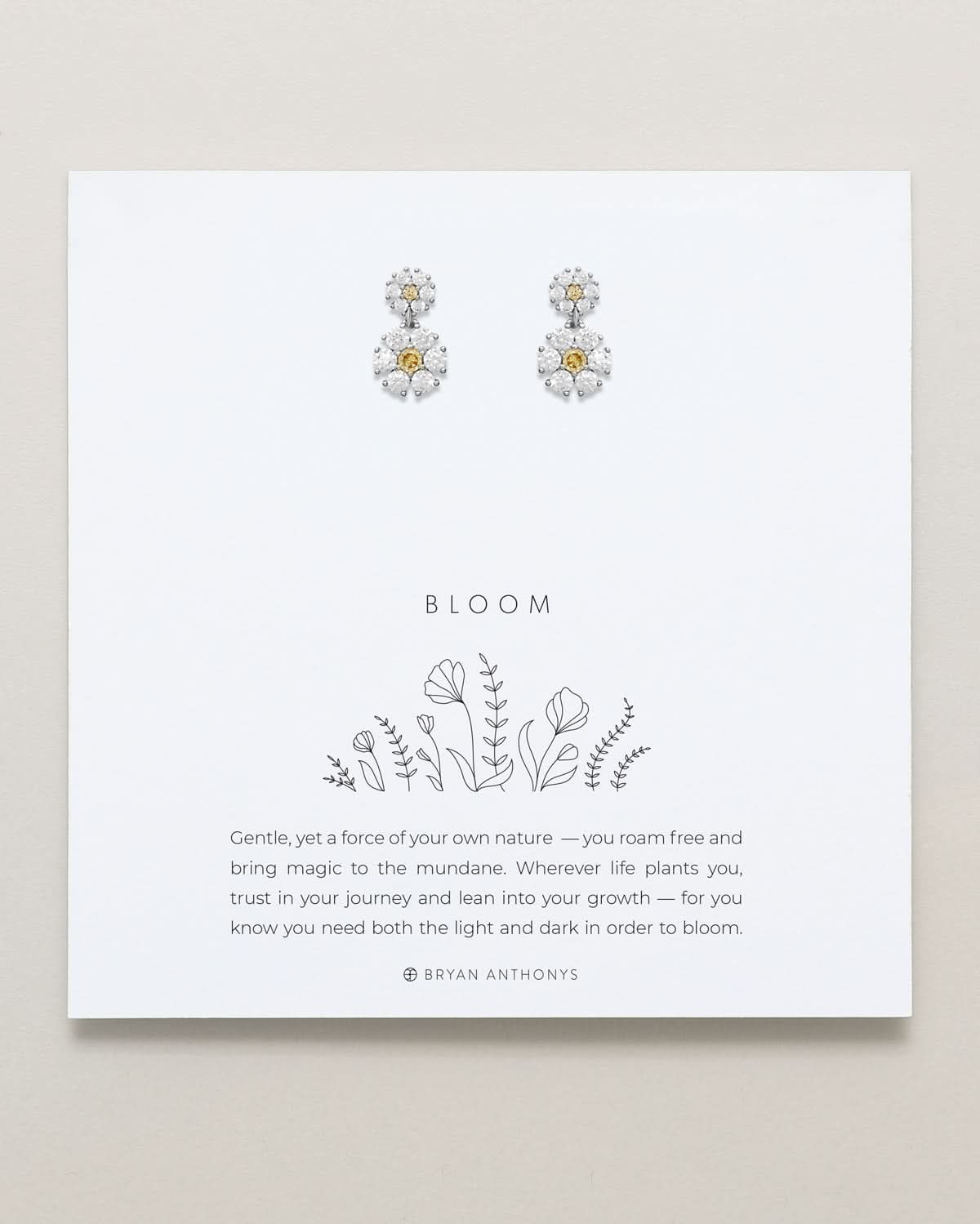 Bloom Drop Earrings