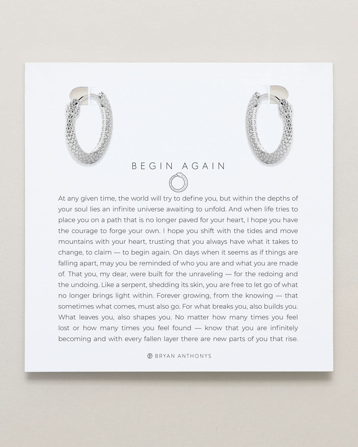 Begin Again Midi Hoop Earrings