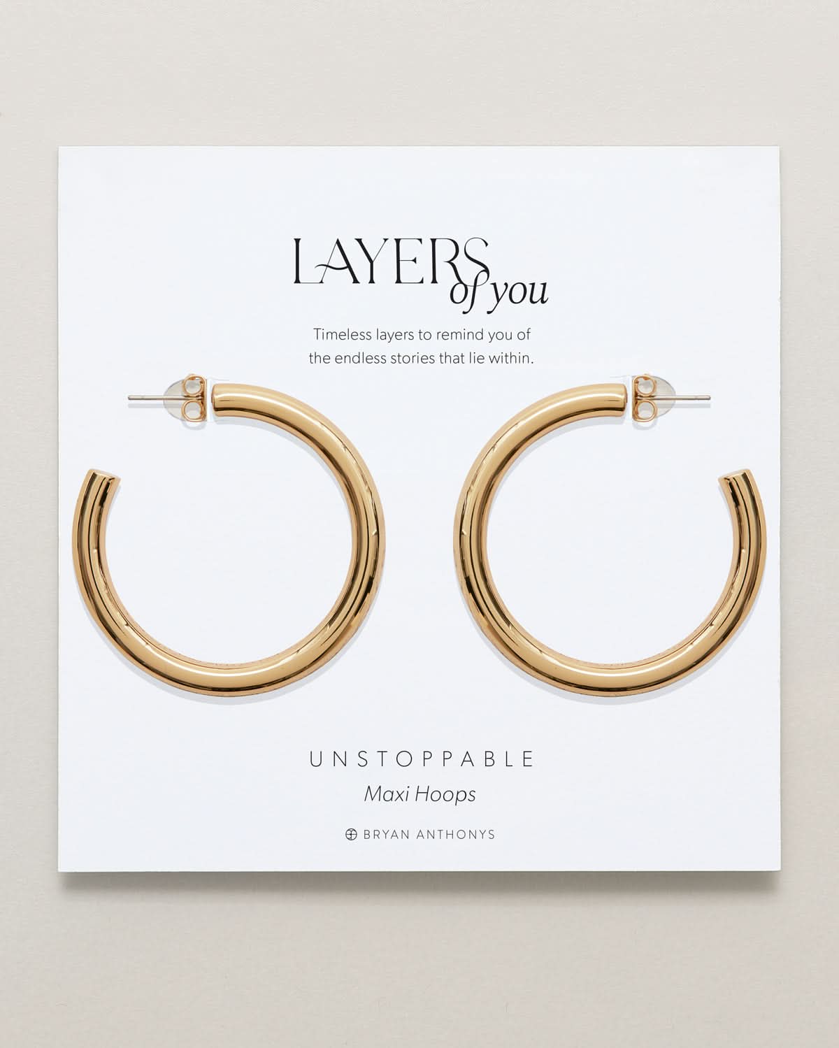 Unstoppable Maxi Hoop Earrings