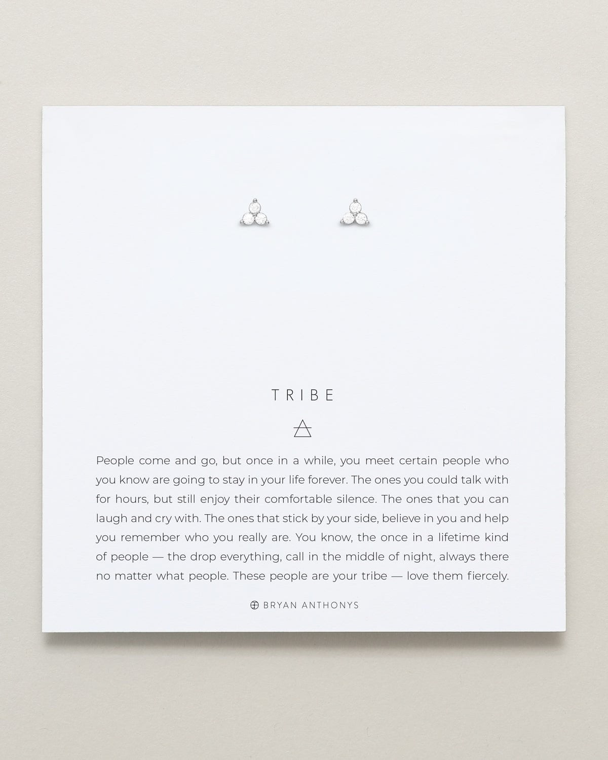Tribe Dainty Friendship Stud Earrings