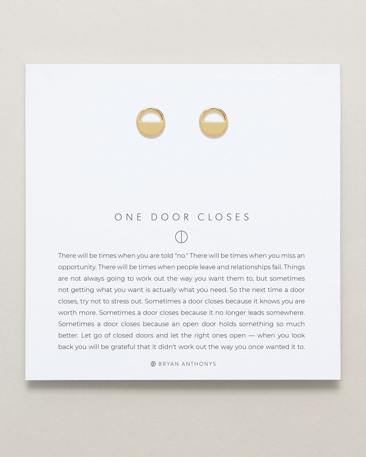 One Door Closes Stud Earrings