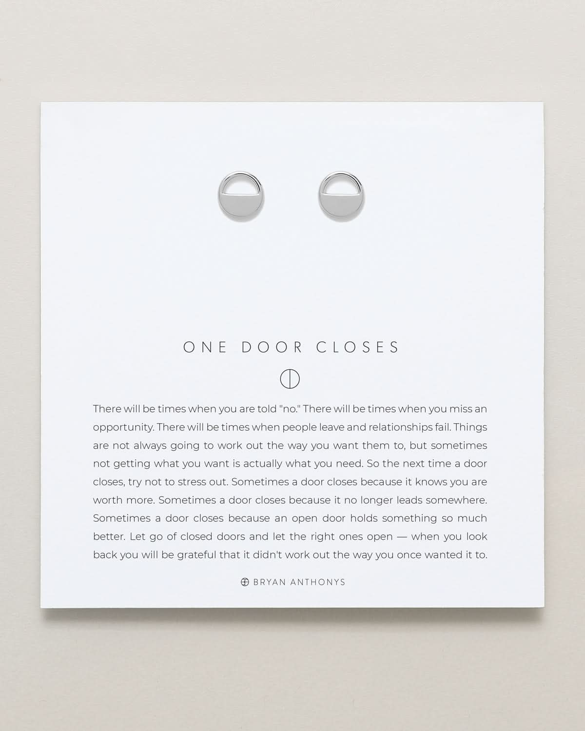 One Door Closes Stud Earrings