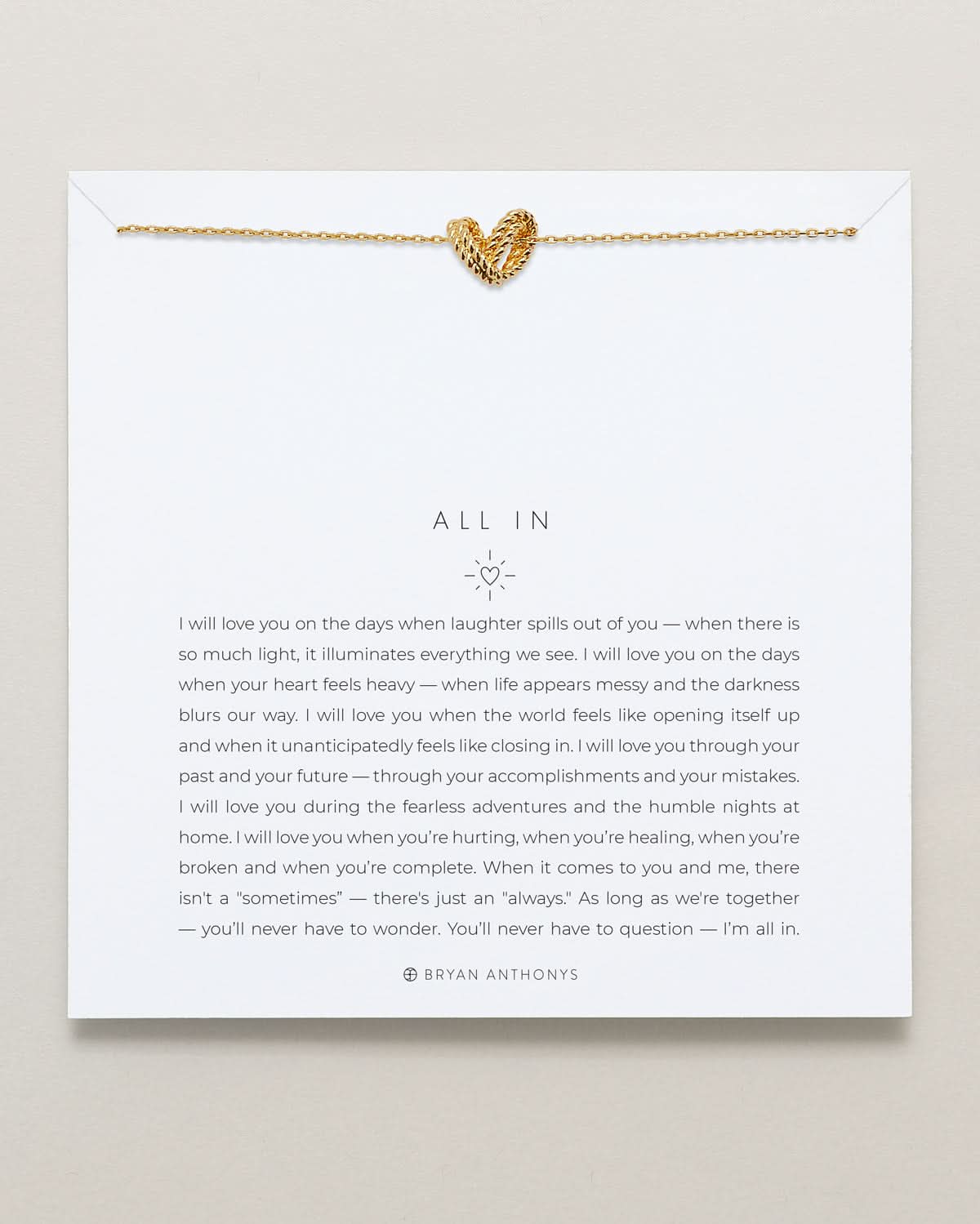 All In Necklace
