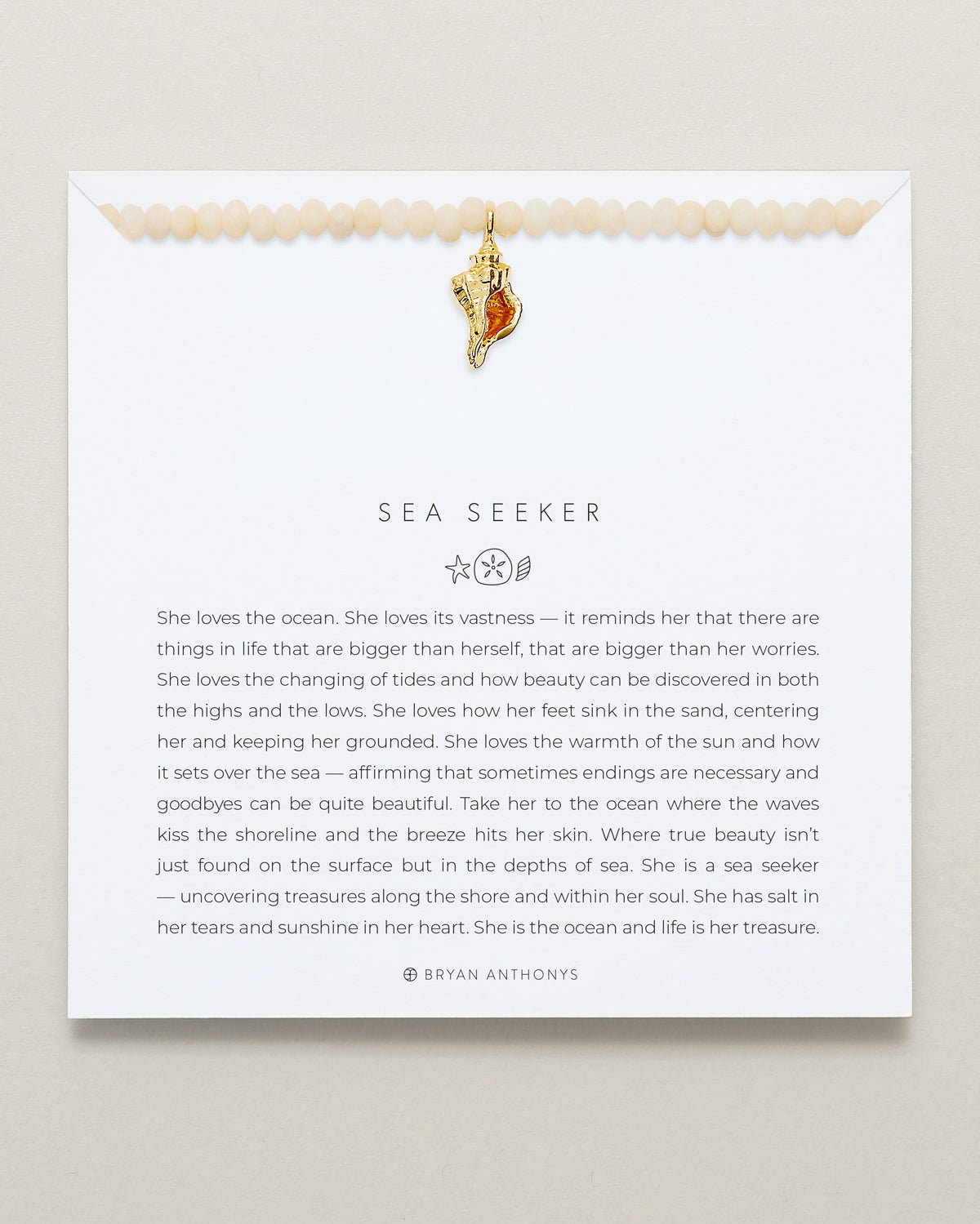 Sea Seeker Opal Beaded Necklace