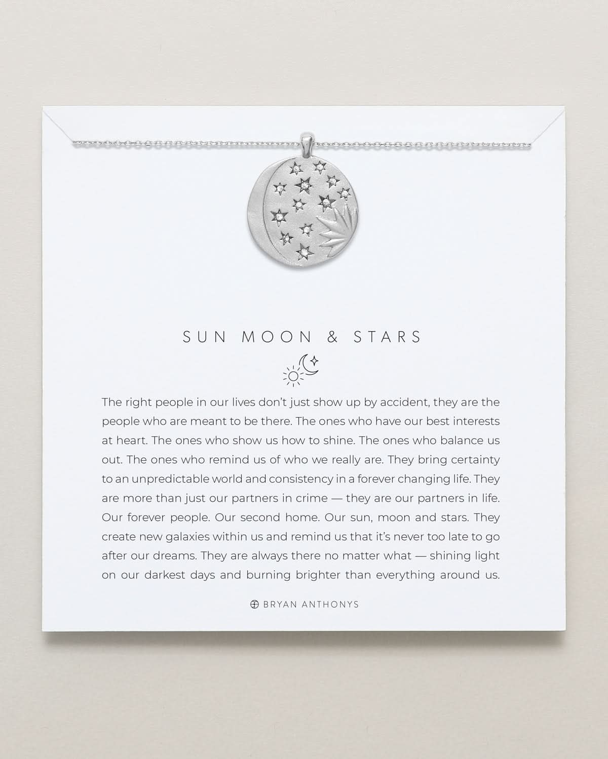 Sun Moon & Stars Necklace