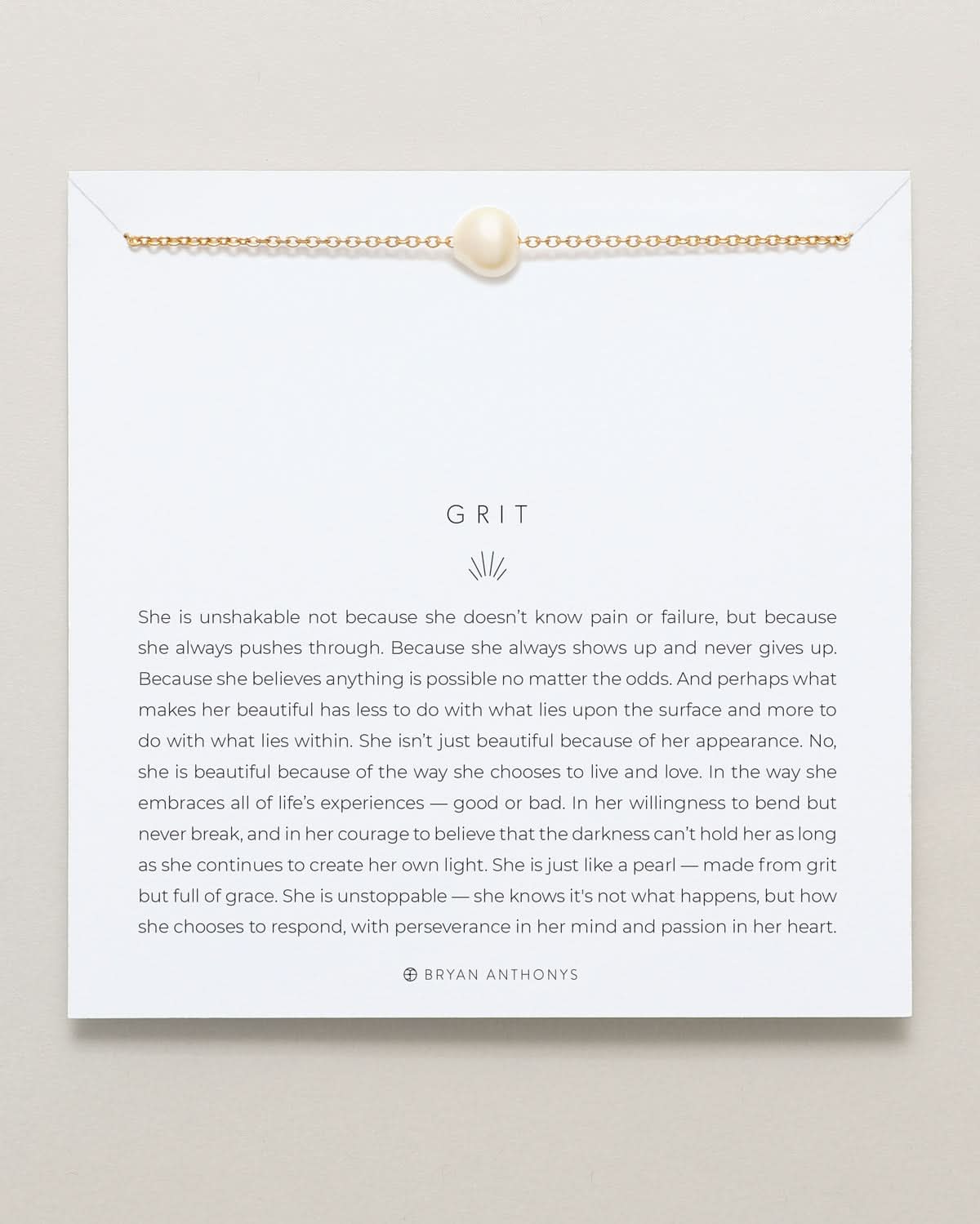 Grit Necklace