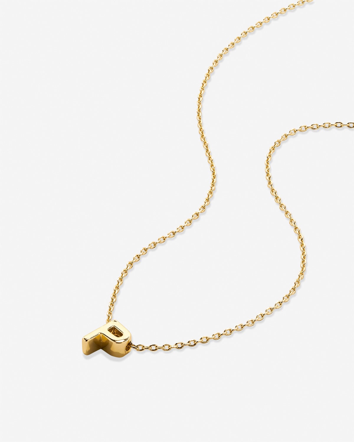 Just For You Initial Necklace — P