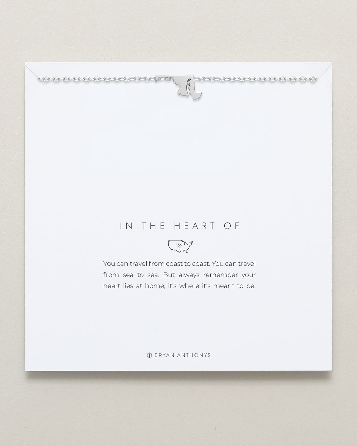 In The Heart Of Necklace — Maryland
