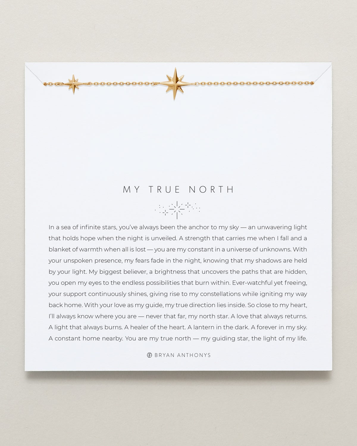 My True North Dainty Necklace