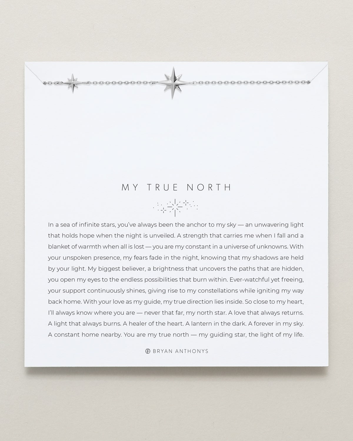 My True North Dainty Necklace