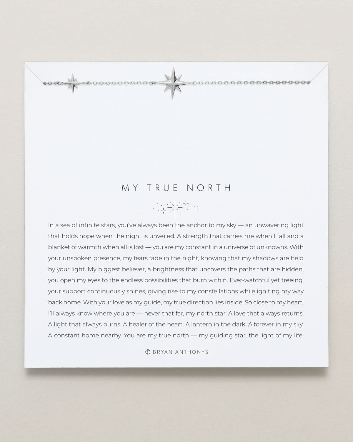 My True North Dainty Necklace