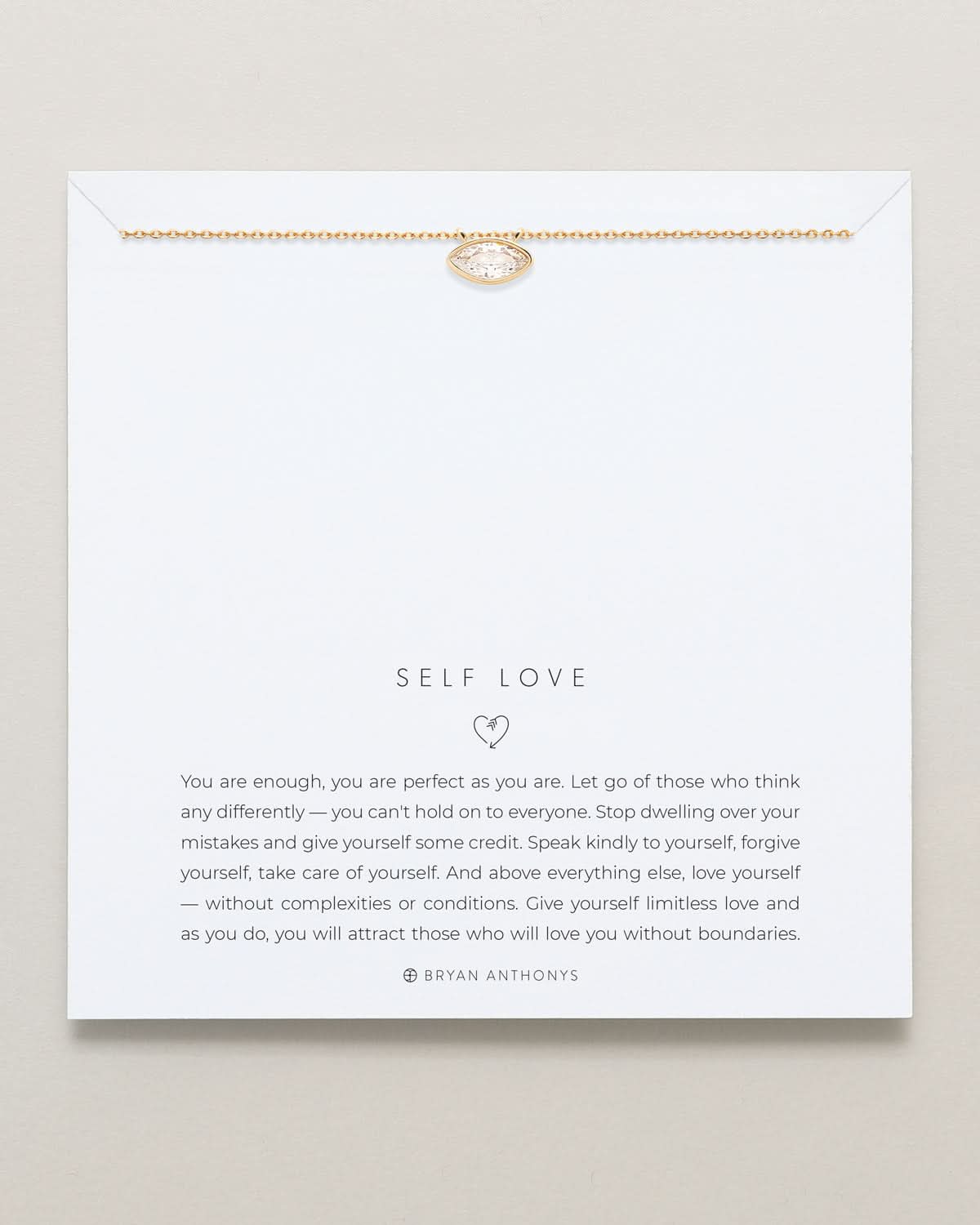 Self Love Marquise Necklace