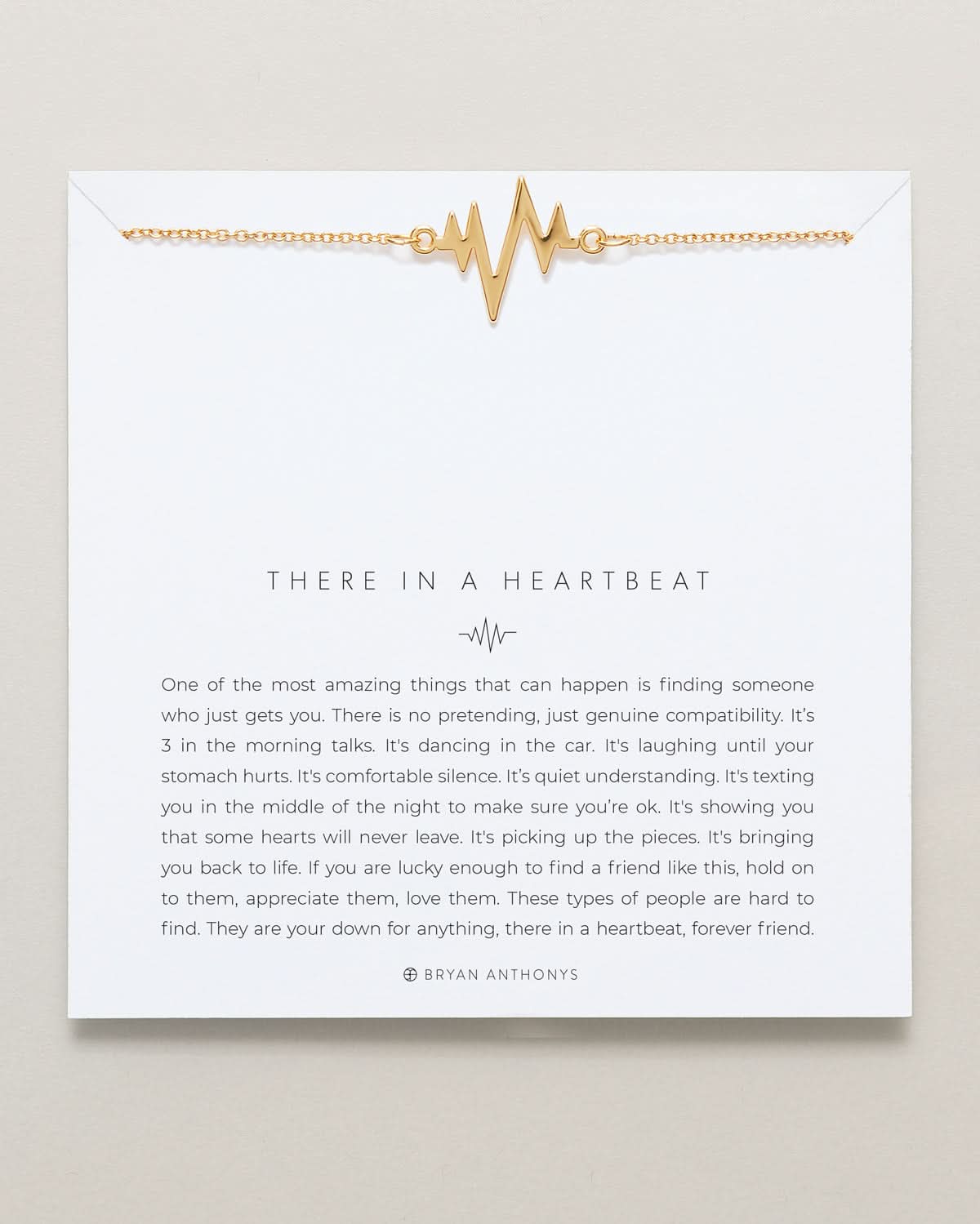 There In A Heartbeat Necklace