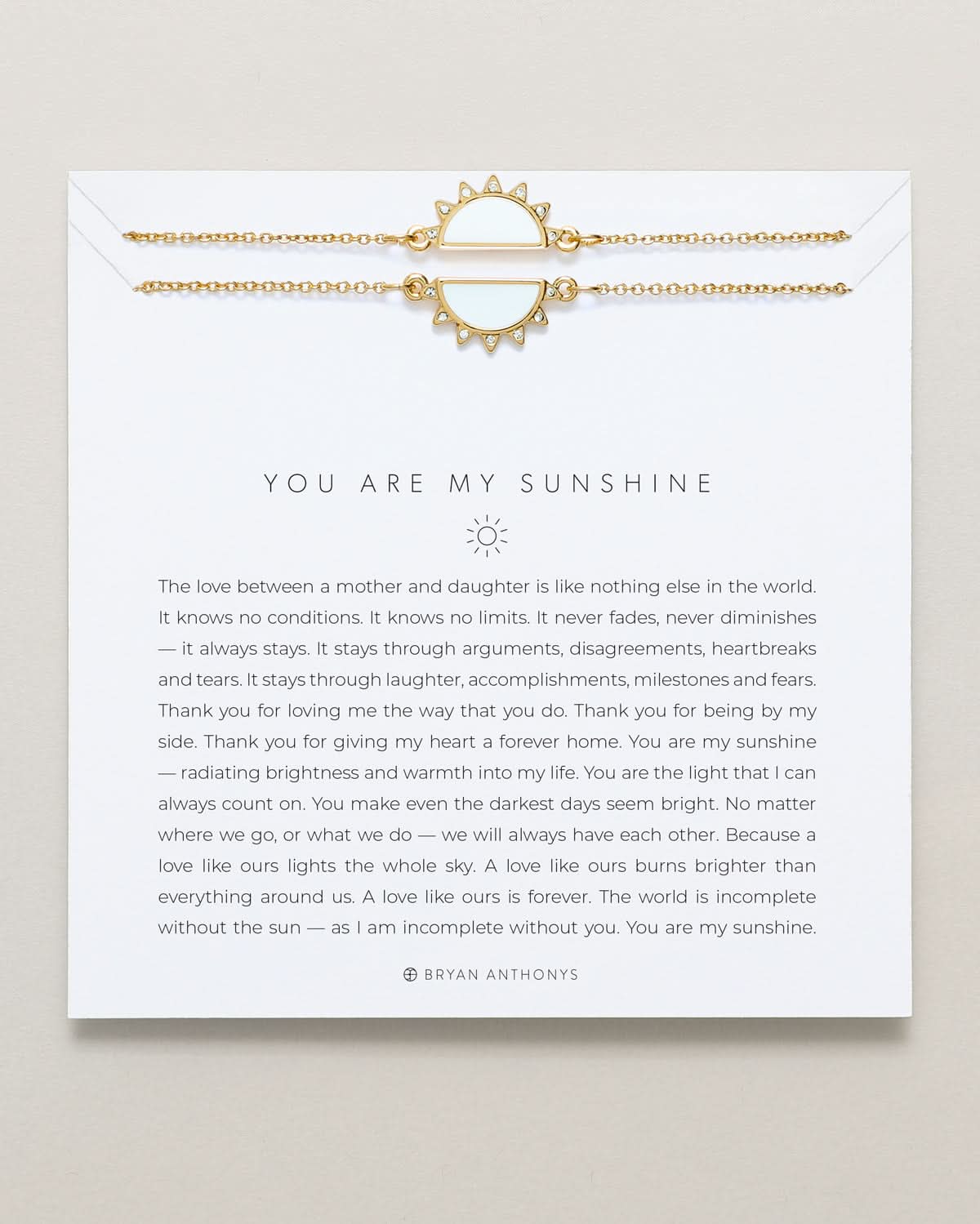 You Are My Sunshine Necklace