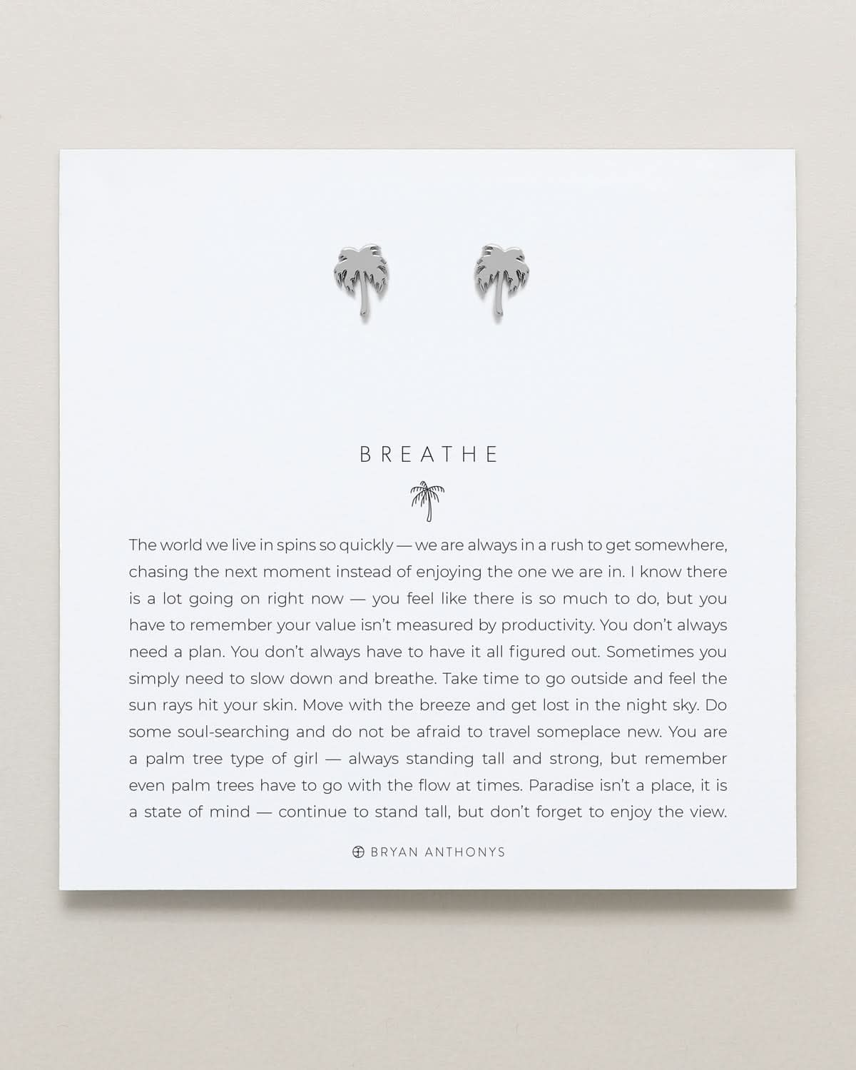Breathe Icon Earrings