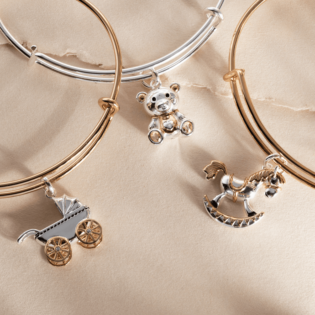 Baby Carriage Bangle by ALEX AND ANI at Shirley Shoppe