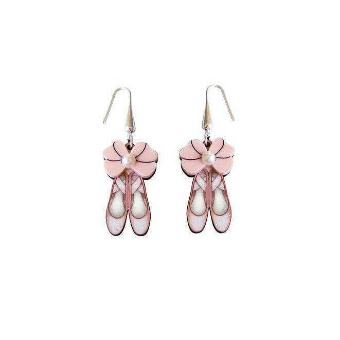 Ballet Shoes Earrings by Laliblue
