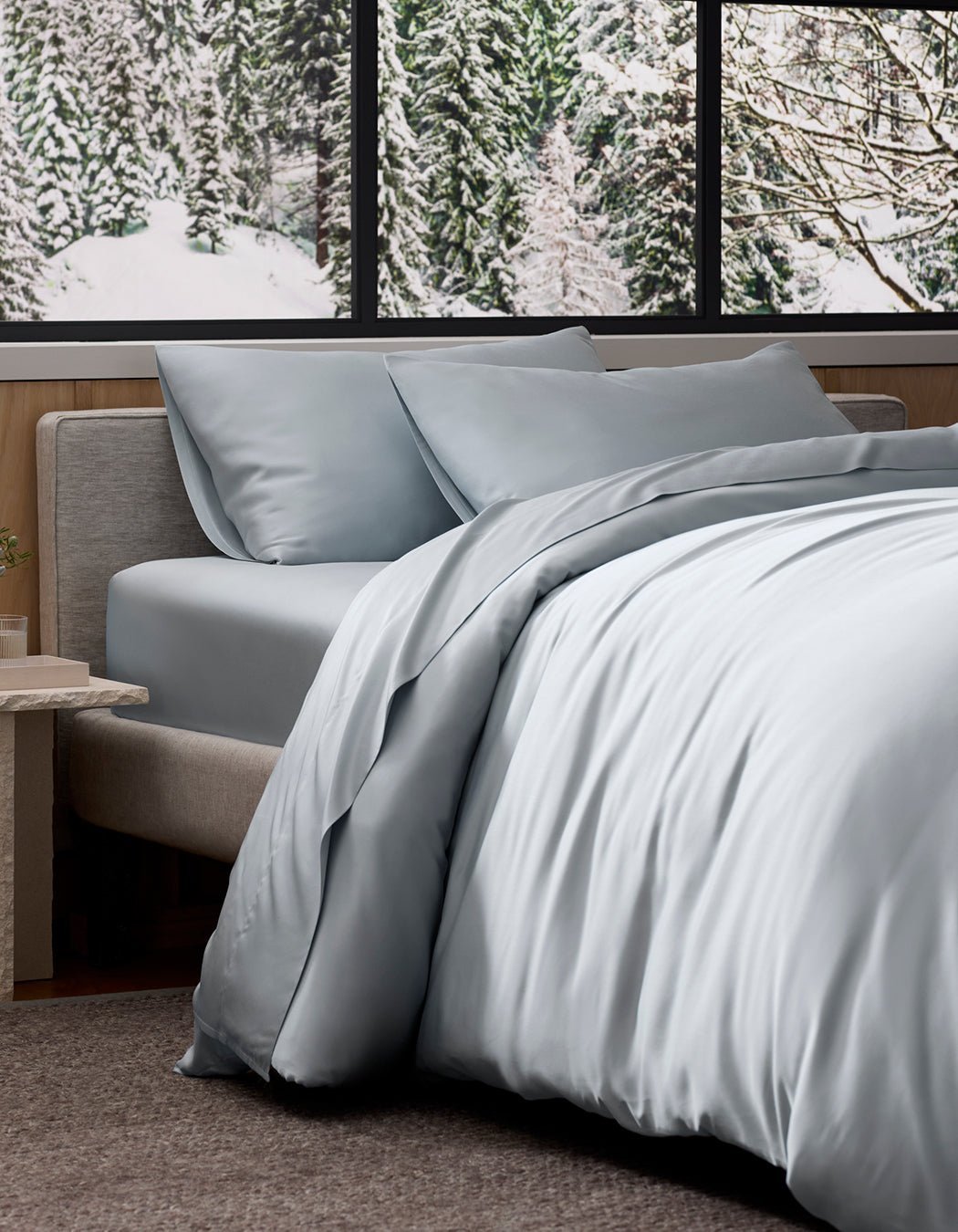 Bamboo Bedding Deluxe Bundle - Down Alternative by Cozy Earth at Shirley Shoppe