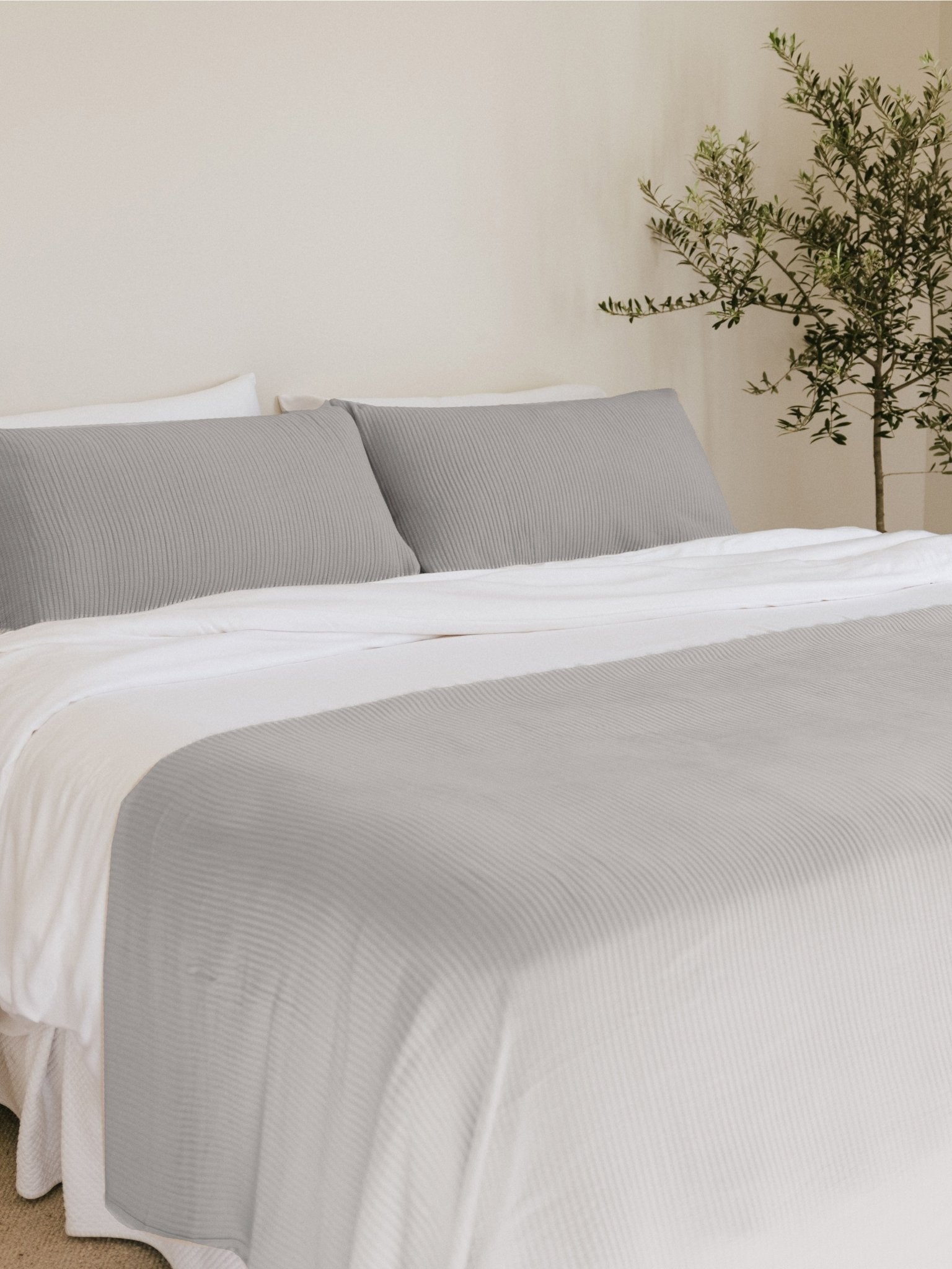 Bamboo Coverlet - Last Chance by Cozy Earth at Shirley Shoppe