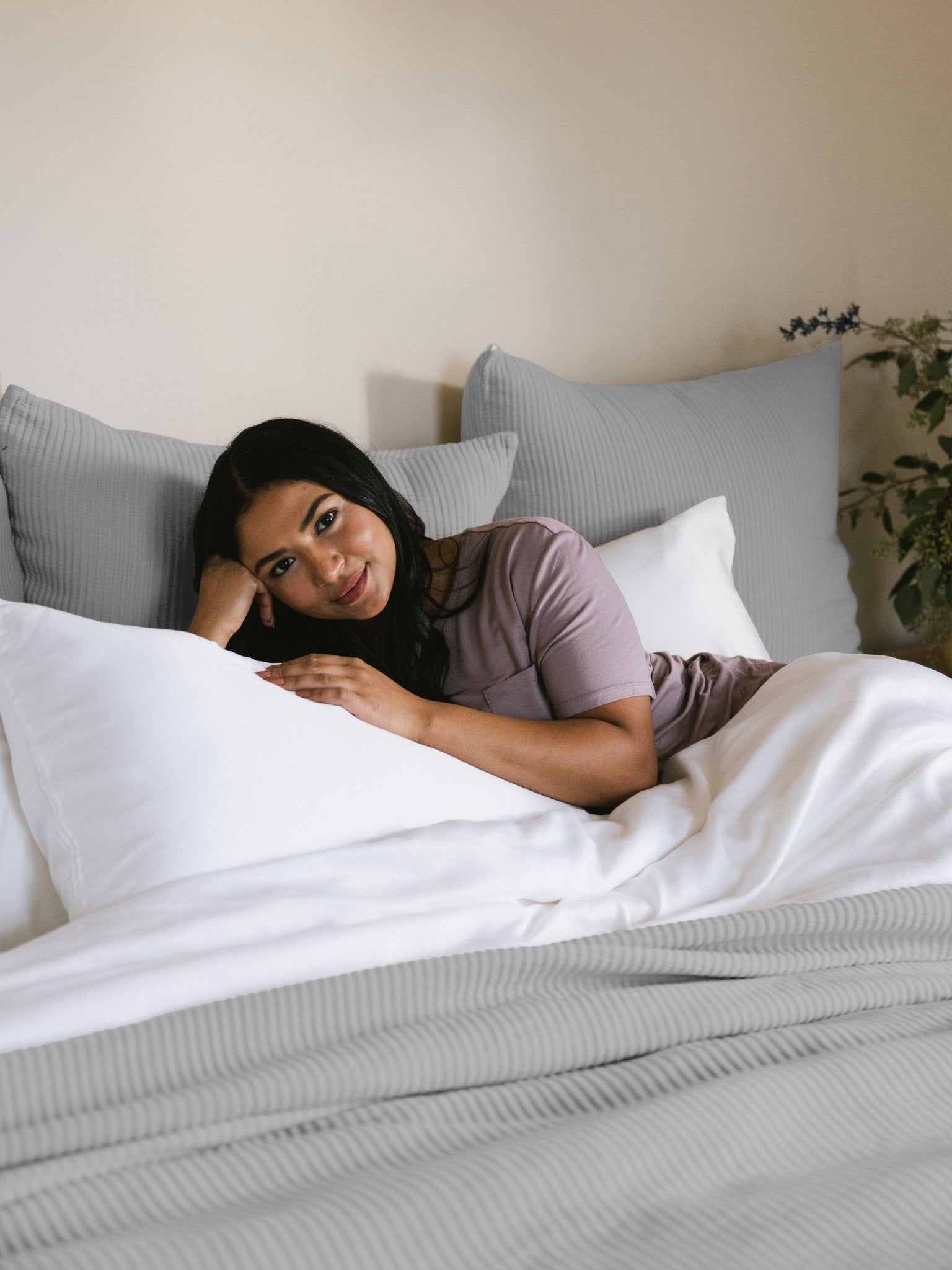 Bamboo Coverlet - Last Chance by Cozy Earth at Shirley Shoppe