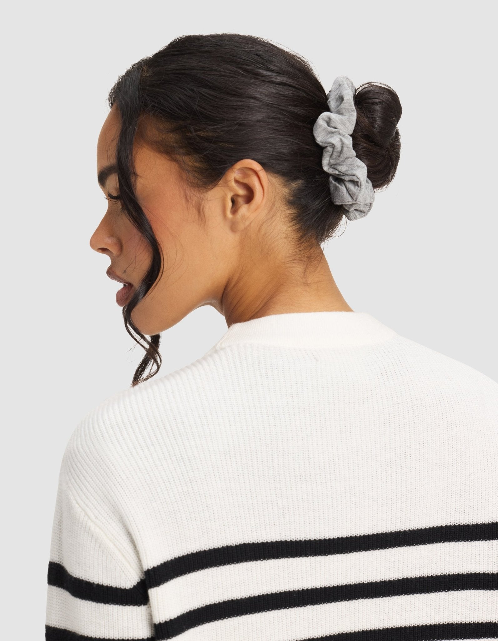 Bamboo Stretch - Knit Scrunchies by Cozy Earth at Shirley Shoppe