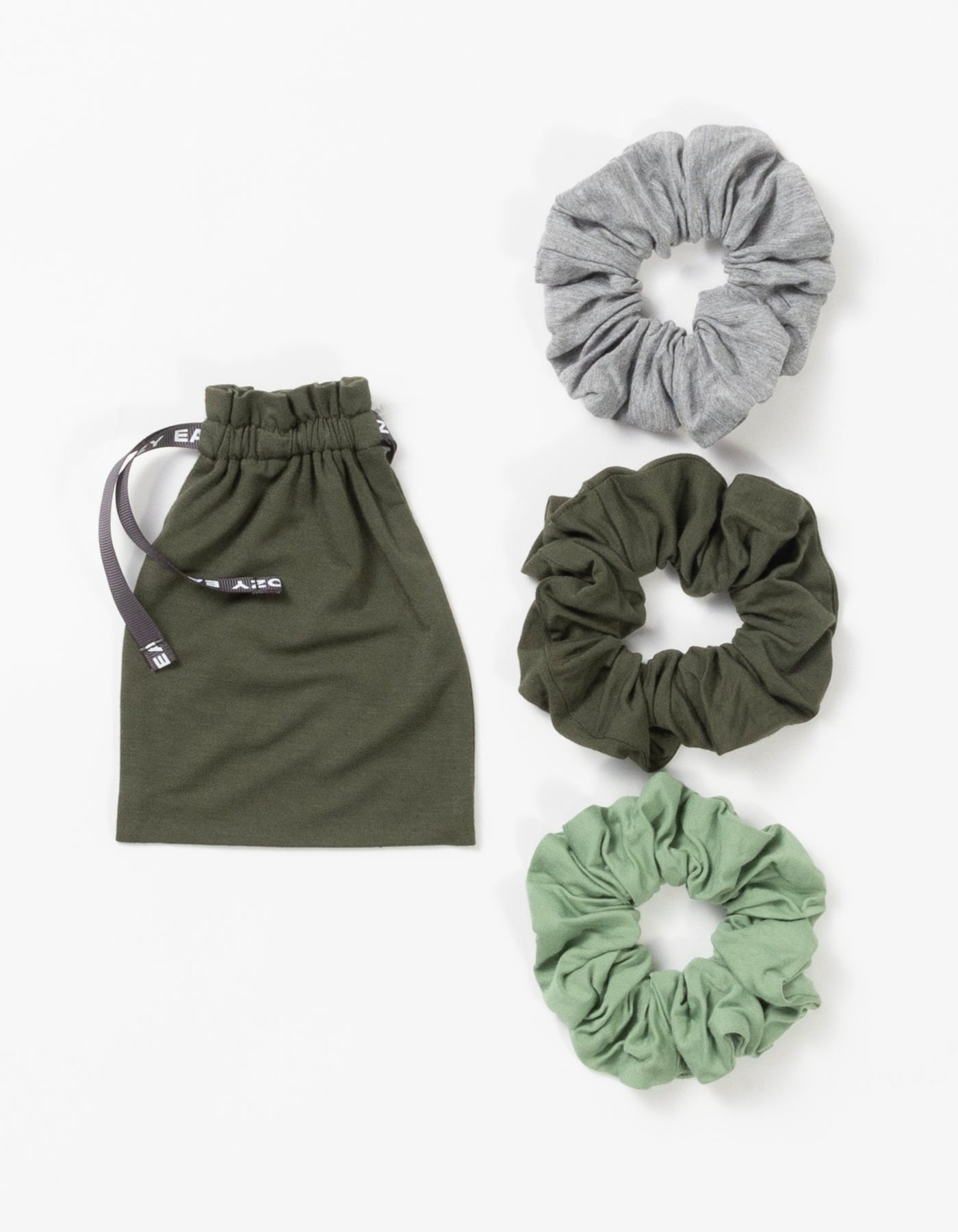 Bamboo Stretch - Knit Scrunchies by Cozy Earth at Shirley Shoppe