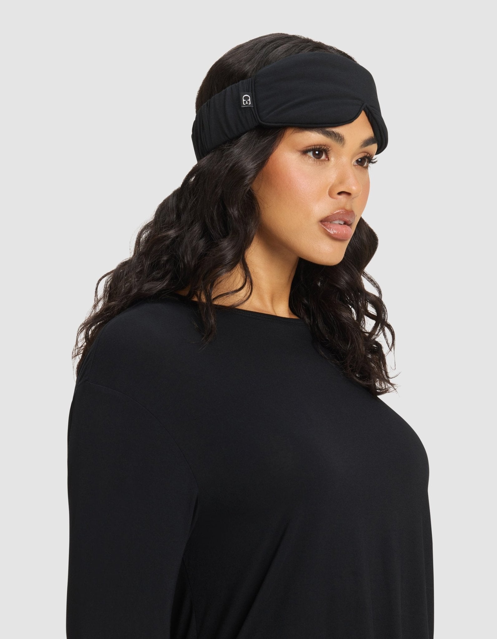 Bamboo Stretch - Knit Sleep Mask by Cozy Earth at Shirley Shoppe