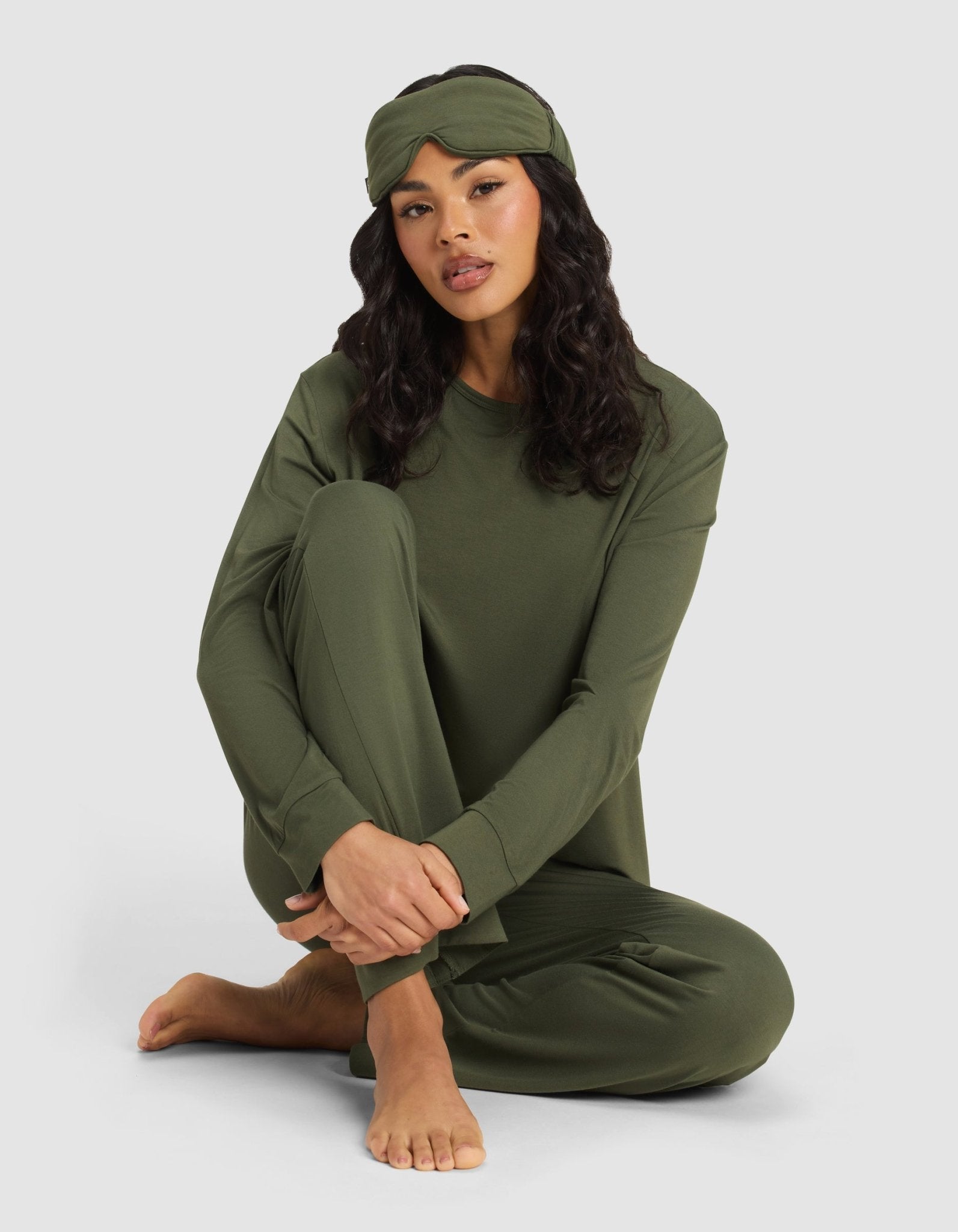 Bamboo Stretch - Knit Sleep Mask by Cozy Earth at Shirley Shoppe