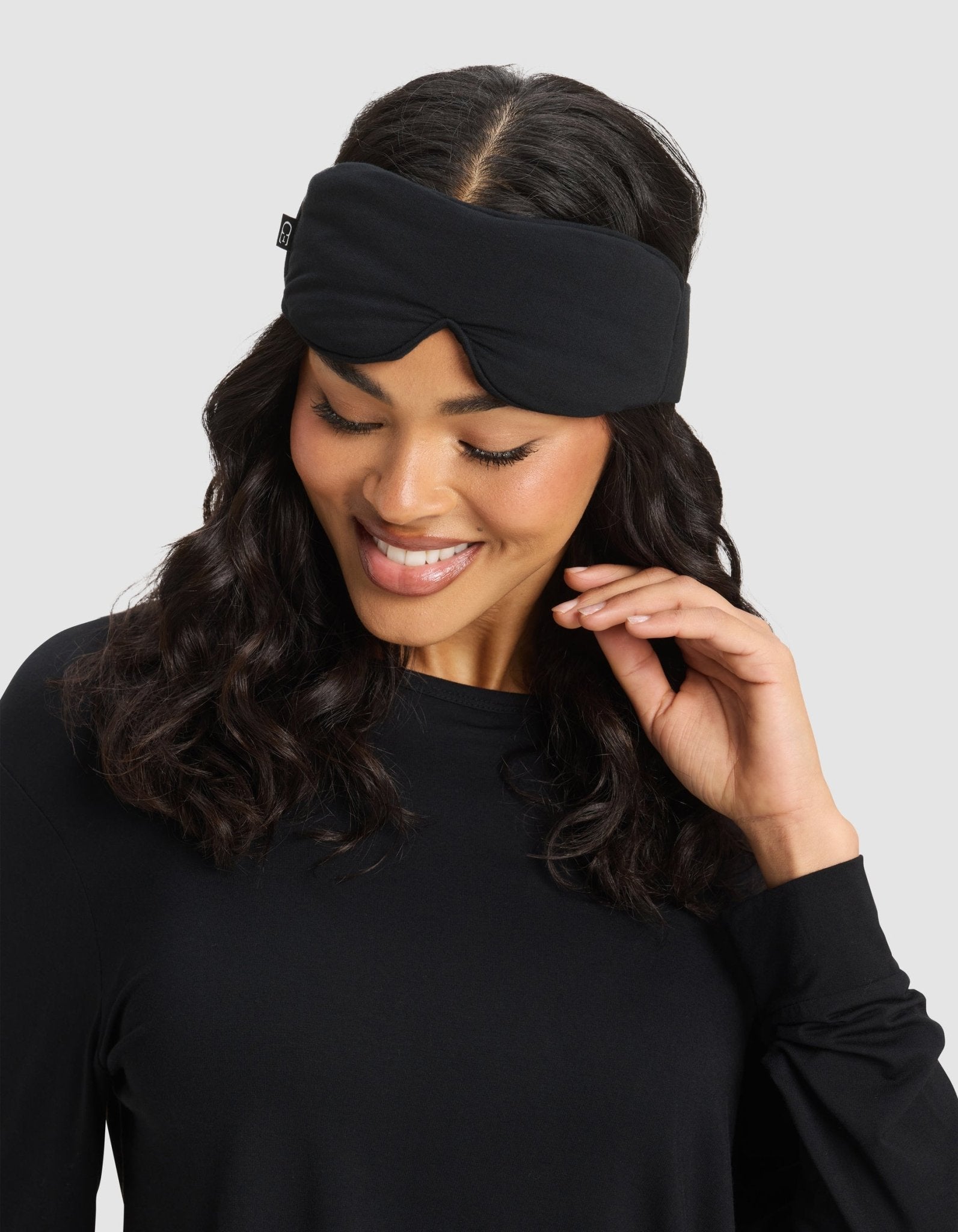 Bamboo Stretch - Knit Sleep Mask by Cozy Earth at Shirley Shoppe