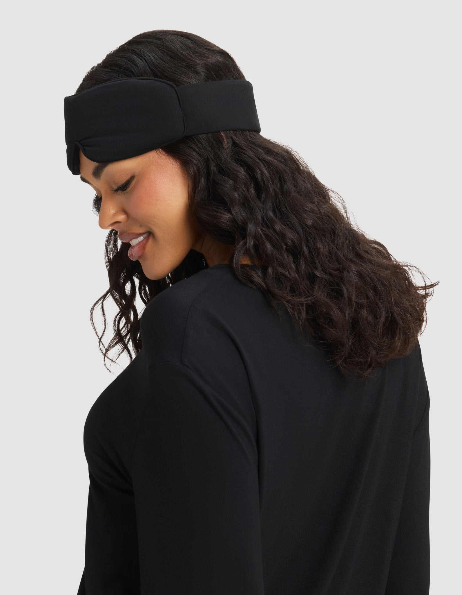 Bamboo Stretch - Knit Sleep Mask by Cozy Earth at Shirley Shoppe