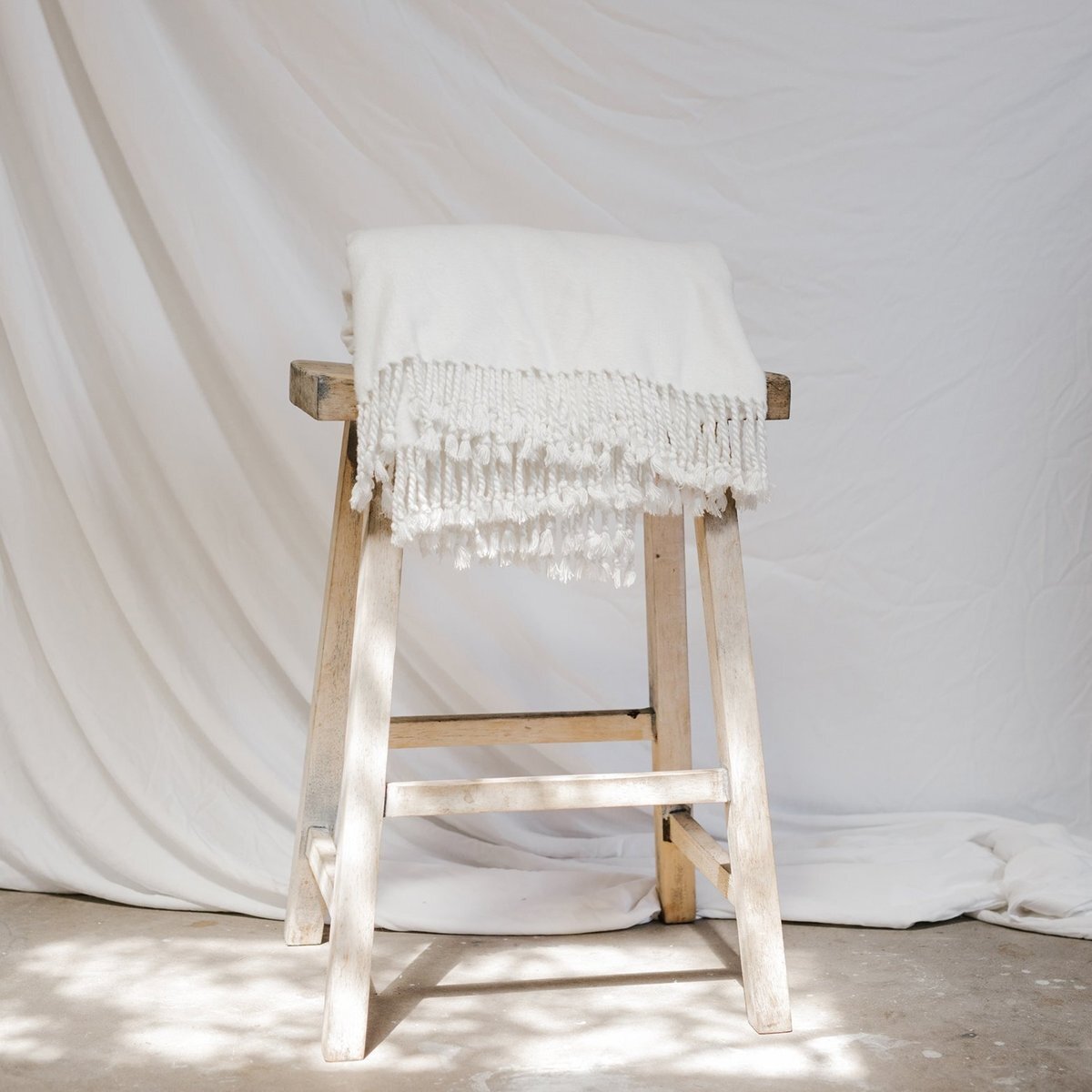 Bamboo Tassel Throw by Cozy Earth at Shirley Shoppe