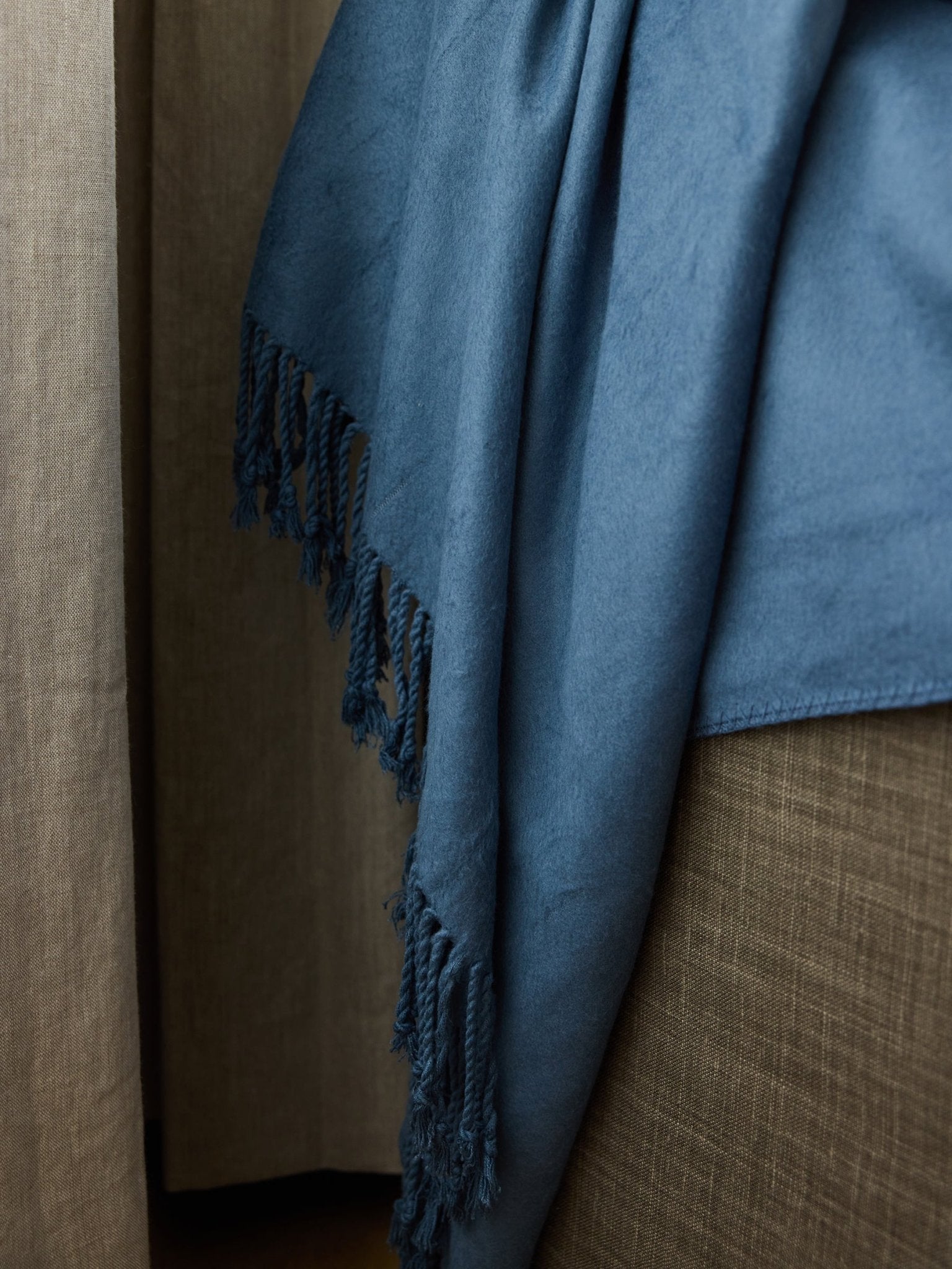 Bamboo Tassel Throw by Cozy Earth at Shirley Shoppe