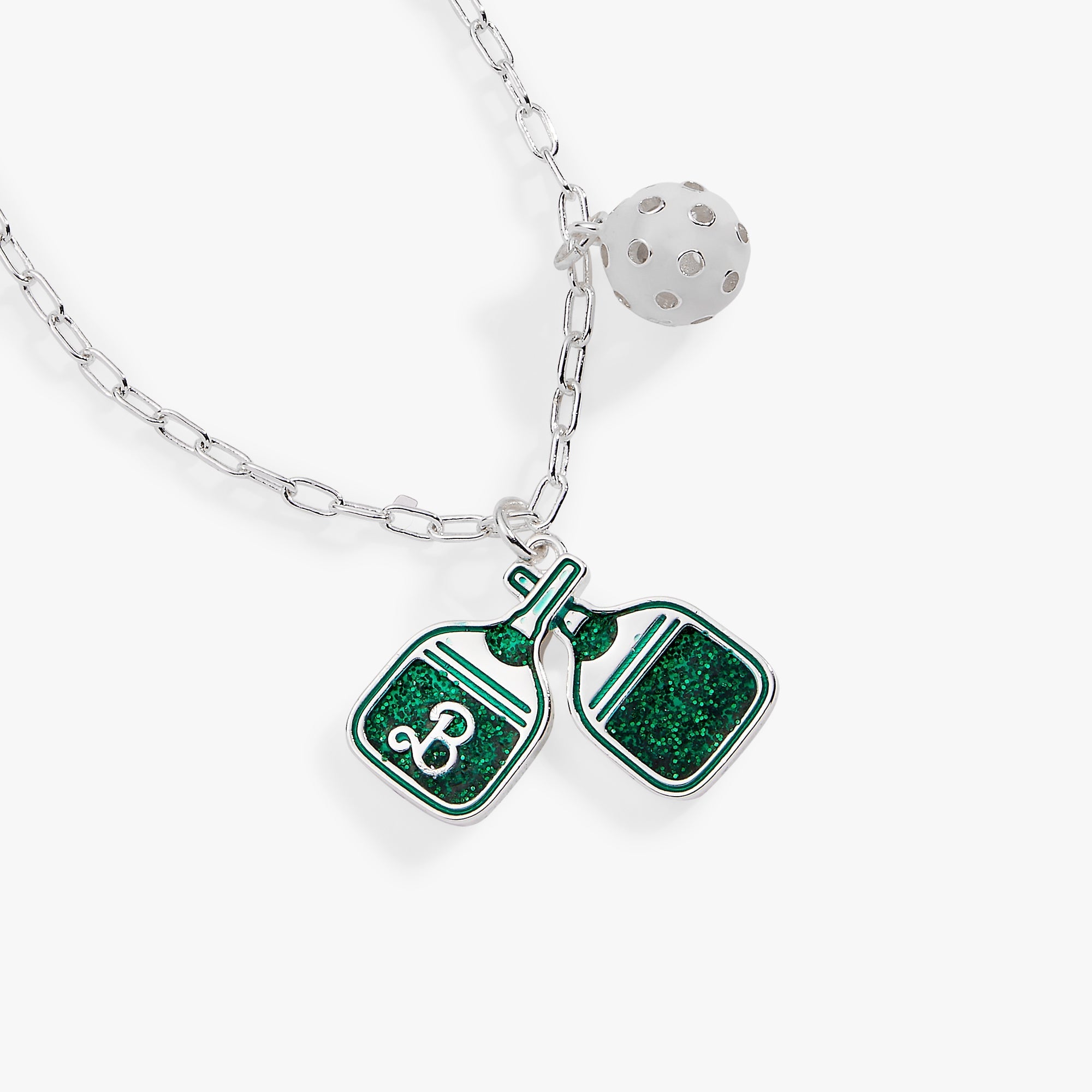 Barbie™ Pickleball Charm Pendant by ALEX AND ANI at Shirley Shoppe